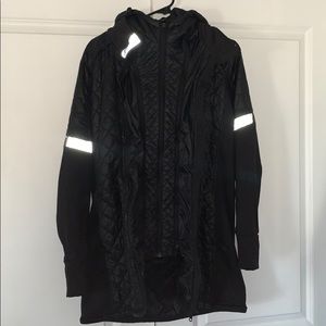 Athleta Long Black Jacket